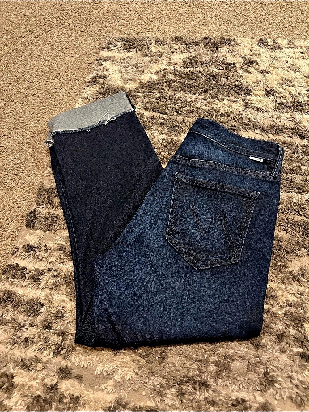 MOTHER The Mid Rise Dazzler jeans